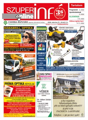 2026. március 27. - 13. hét