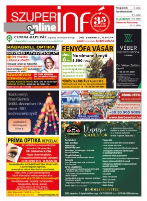 2025. december 5. - 49. hét